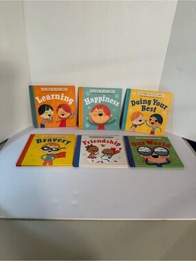 Big Words for Little People Lot Of 6 Books Learning Our World Bravery Happiness